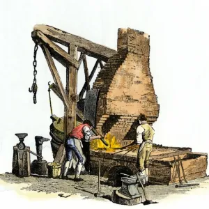 Herrería de hierro, circa 1803-1806. Herrería de hierro, circa 1803-1806.