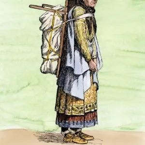 Iroquois woman, late 1800s