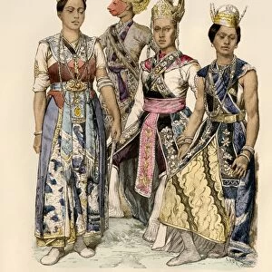 Java dancers and actors