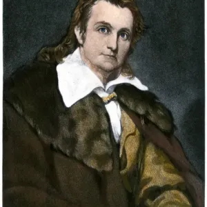 John James Audubon, with his autograph