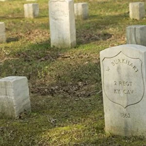 Kentucky grave, National Cemetery, Shiloh battlefield