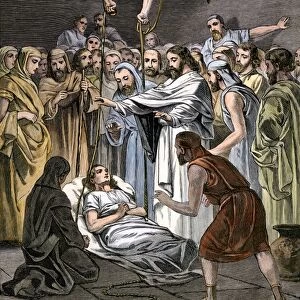 Lazarus raised from the dead