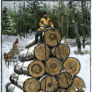 Logging in Wisconsin, 1800s