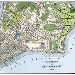 Manhattan in 1767