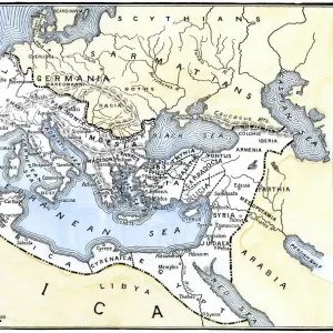 Map of the Roman Empire