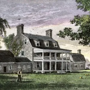 Maryland Plantation Manor Print Maryland Plantation Manor Print