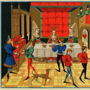 Medieval dining room