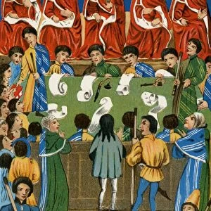 Medieval English court of law