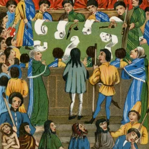 Medieval English court of law