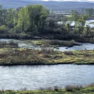 Missouri River headwaters, Three Forks, Montana Missouri River headwaters, Three Forks, Montana