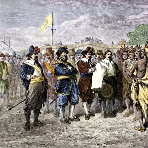 Mohawks and New Netherland colonists agree to a truce