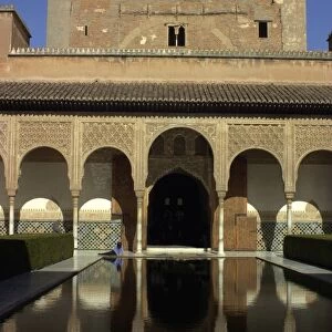 Nasrid Palace in the Alhambra, Granada, Spain