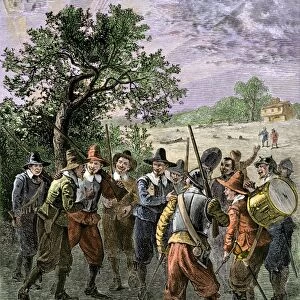 New England colonial militia, 1600s