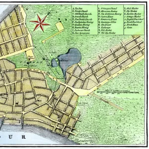 New York City map, 1767