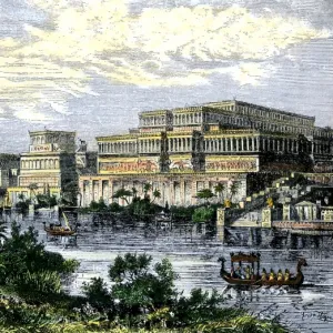 Nineveh on the Tigris, capital of ancient Assyria