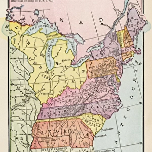 Northwest Territory map