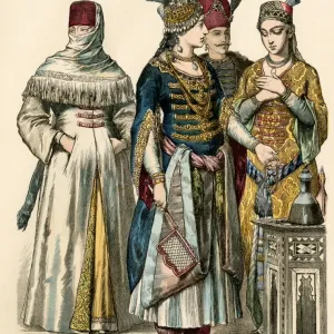 Ottoman Turks from the upper class, 1700s