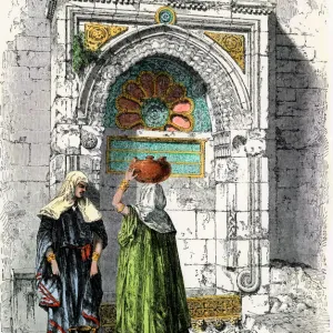 Palestinian women in Jerusalem, 1800s