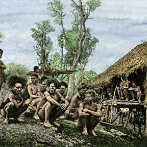 Papuan natives, 1800s