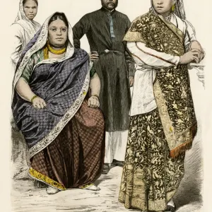 People of India in traditional attire