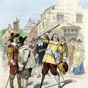 Peter Stuyvesant in New Amsterdam