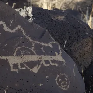 Petroglyph near Albuquerque, New Mexico Petroglyph near Albuquerque, New Mexico
