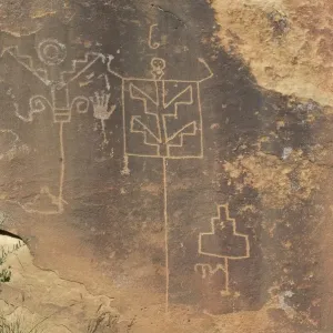 Petroglyphs in Lobo Canyon, NM Petroglyphs in Lobo Canyon, NM
