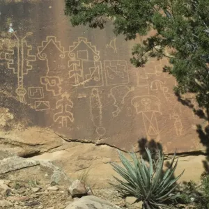 Petroglyphs in Lobo Canyon, NM Petroglyphs in Lobo Canyon, NM