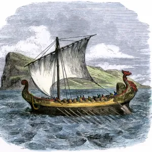 Phoenician ship in the Mediterranean