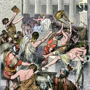 Plebians revolt, ancient Rome