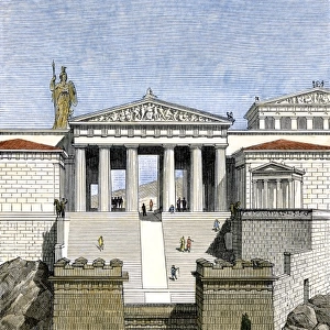 Propylaia, entrance to the Acropolis