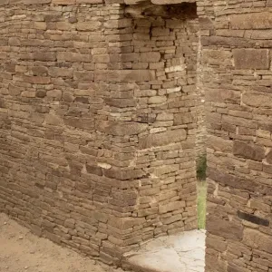 Pueblo Bonito doorway, Chaco Canyon NM Pueblo Bonito doorway, Chaco Canyon NM