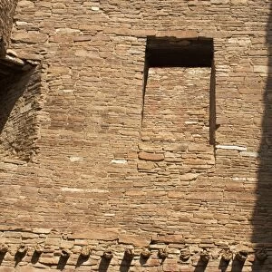 Pueblo Bonito windows, Chaco Canyon NM