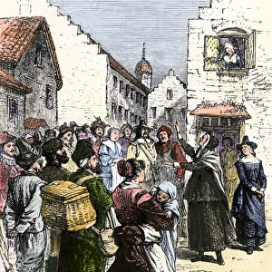 Quaker in New Amsterdam, 1600s