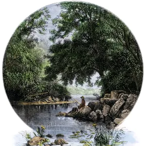 Rock Creek in Washington DC, 1800s