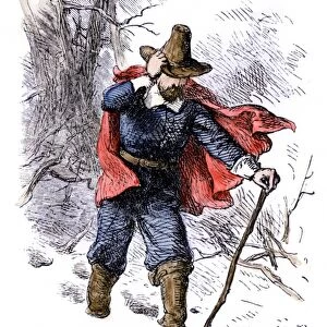 Roger Williams exiled to Rhode Island, 1635