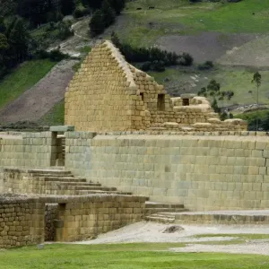 Print of Ingapirca Inca City Ruins Print of Ingapirca Inca City Ruins