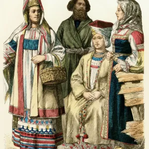 Russian women and a Finn