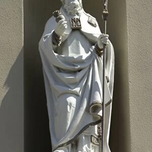 Saint Augustine statue in St. Augustine, Florida