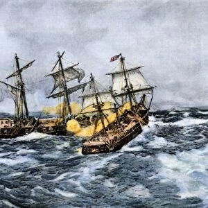 Sea battle of the Wasp and Frolic, War of 1812