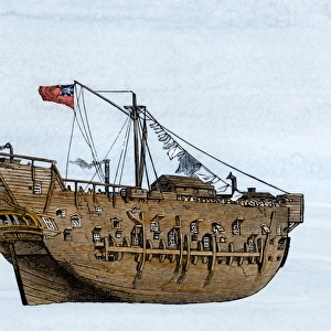 Ship of explorer James Cook, 1700s