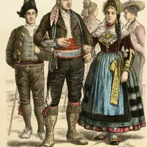 Spanish natives of Leon and Segovia, 1800s