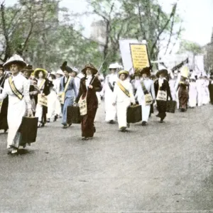 Suffragettes in New York City, 1912