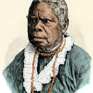 Last Tasmanian Aboriginal Woman Print, 1876 Last Tasmanian Aboriginal Woman Print, 1876
