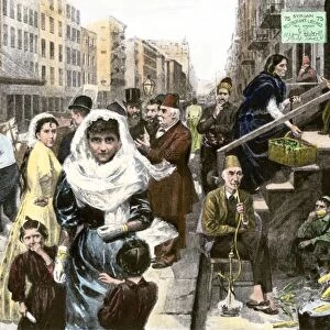 Syrian immigrants in New York City, 1890s