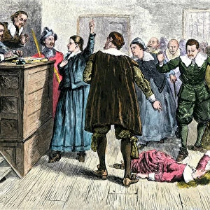 Testimony at the Salem witchcraft trials, 1690s