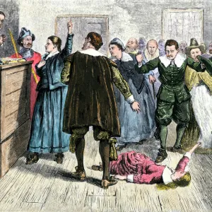 Testimony at the Salem witchcraft trials, 1690s