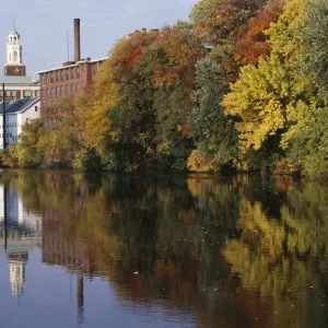 Textile mills along the Blackstone River Textile mills along the Blackstone River