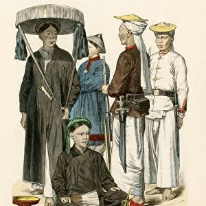 Traditional styles of Vietnamese from Tonkin