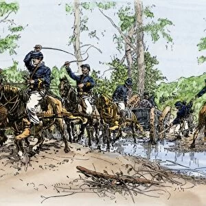 Union artillery brought to the Battle of Seven Pines, 1862